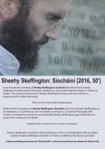Poster of Síocháiní, a film on Frank Sheehy Skeffington